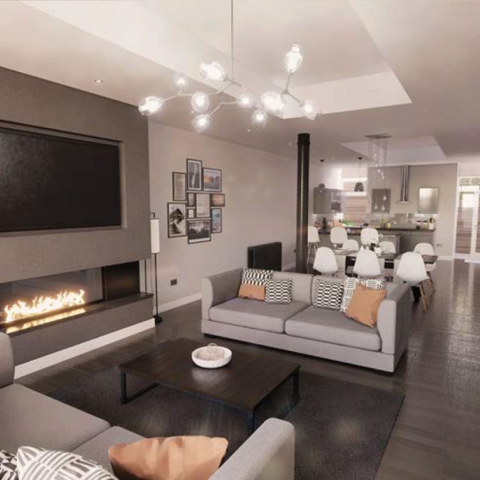 Apartment 4 Living Area